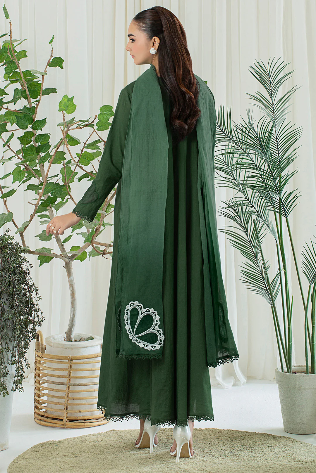 2 Piece - Embroidered Lawn Suit P001135 - Image 5