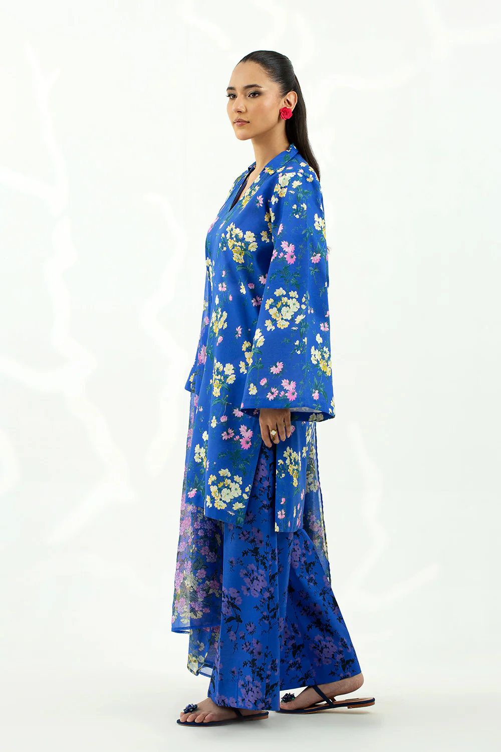3 Piece - Digital Printed Lawn Suit P001211 - Image 3