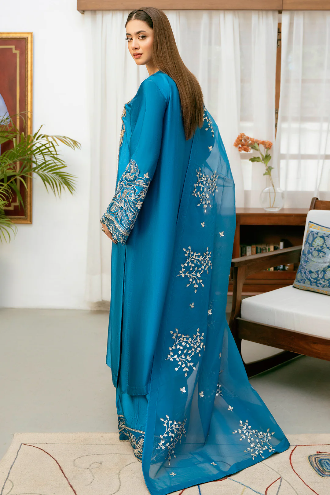 3 Piece - Premium Silk Suit LFP1115 - Image 6