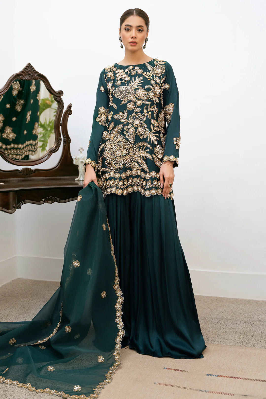 3 Piece - Premium Silk Suit LFP1118 - Image 3