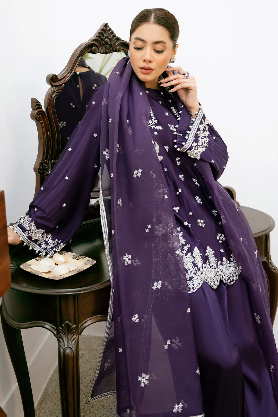 3 Piece - Premium Silk Suit LFP1119 - Image 3