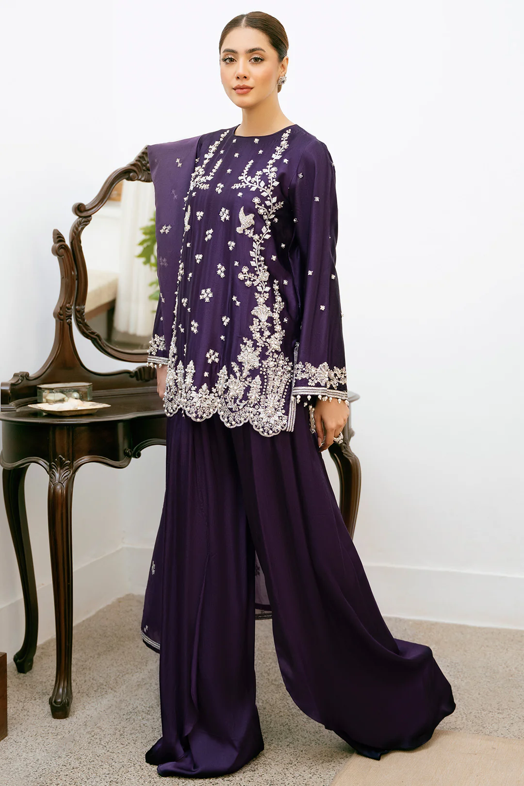 3 Piece - Premium Silk Suit LFP1119 - Image 4