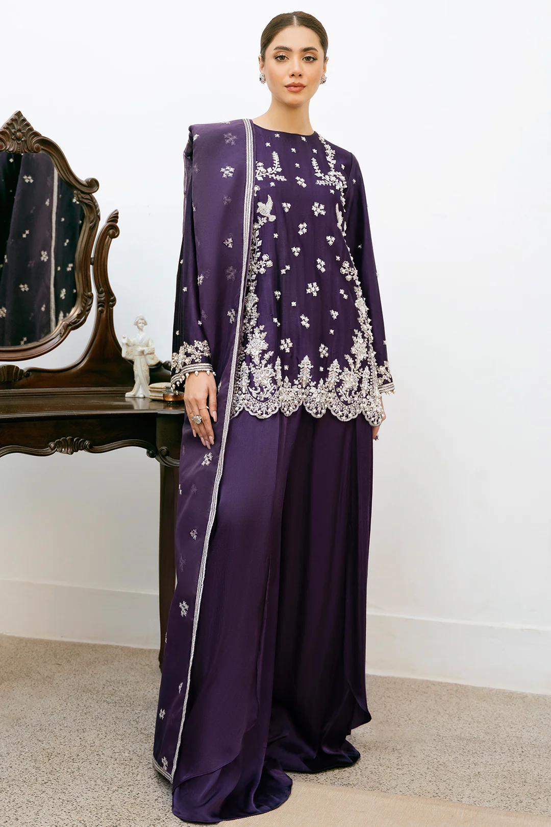 3 Piece - Premium Silk Suit LFP1119 - Image 5