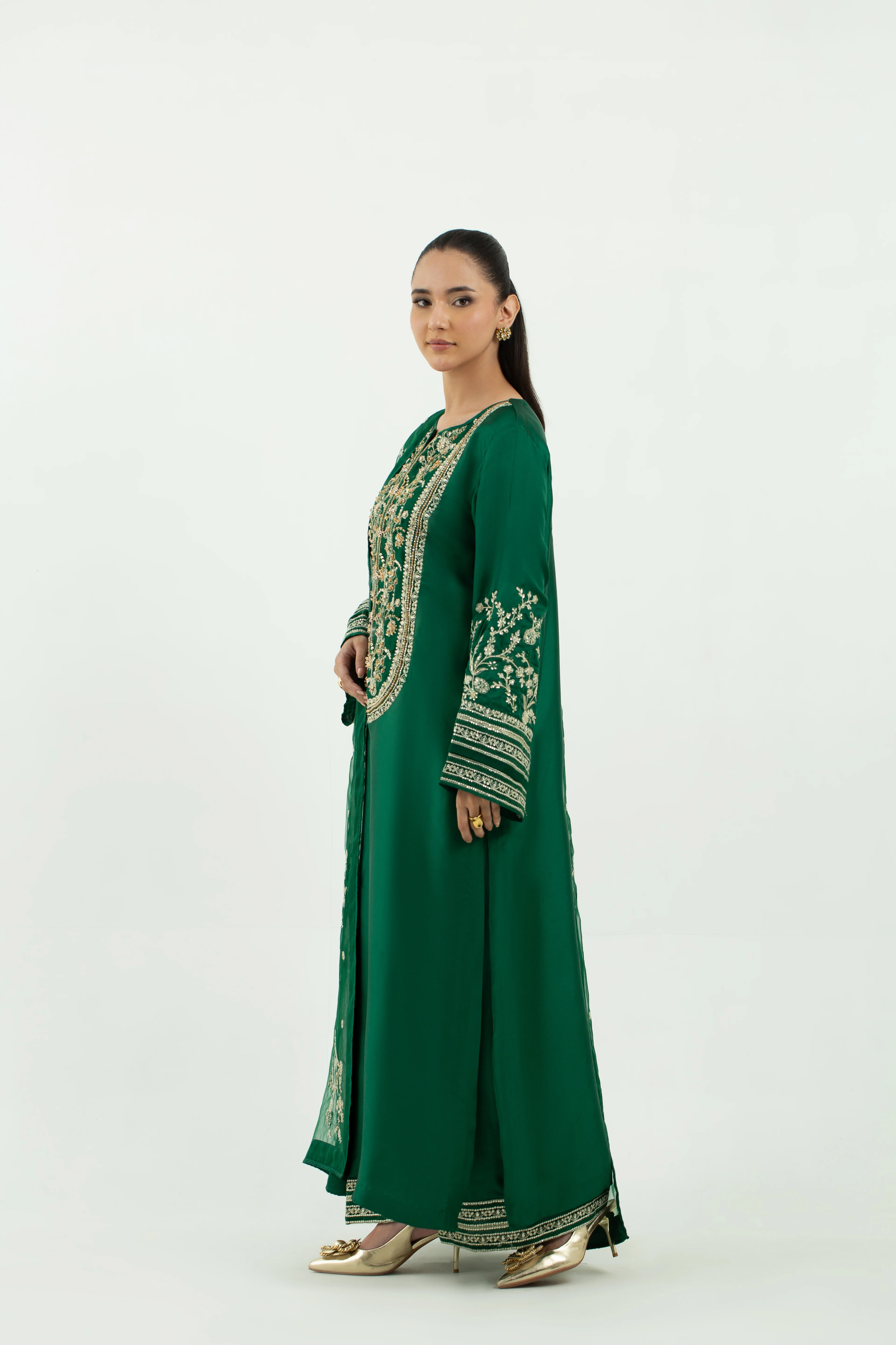 3 Piece - Premium Silk Suit LFP1135 - Image 4