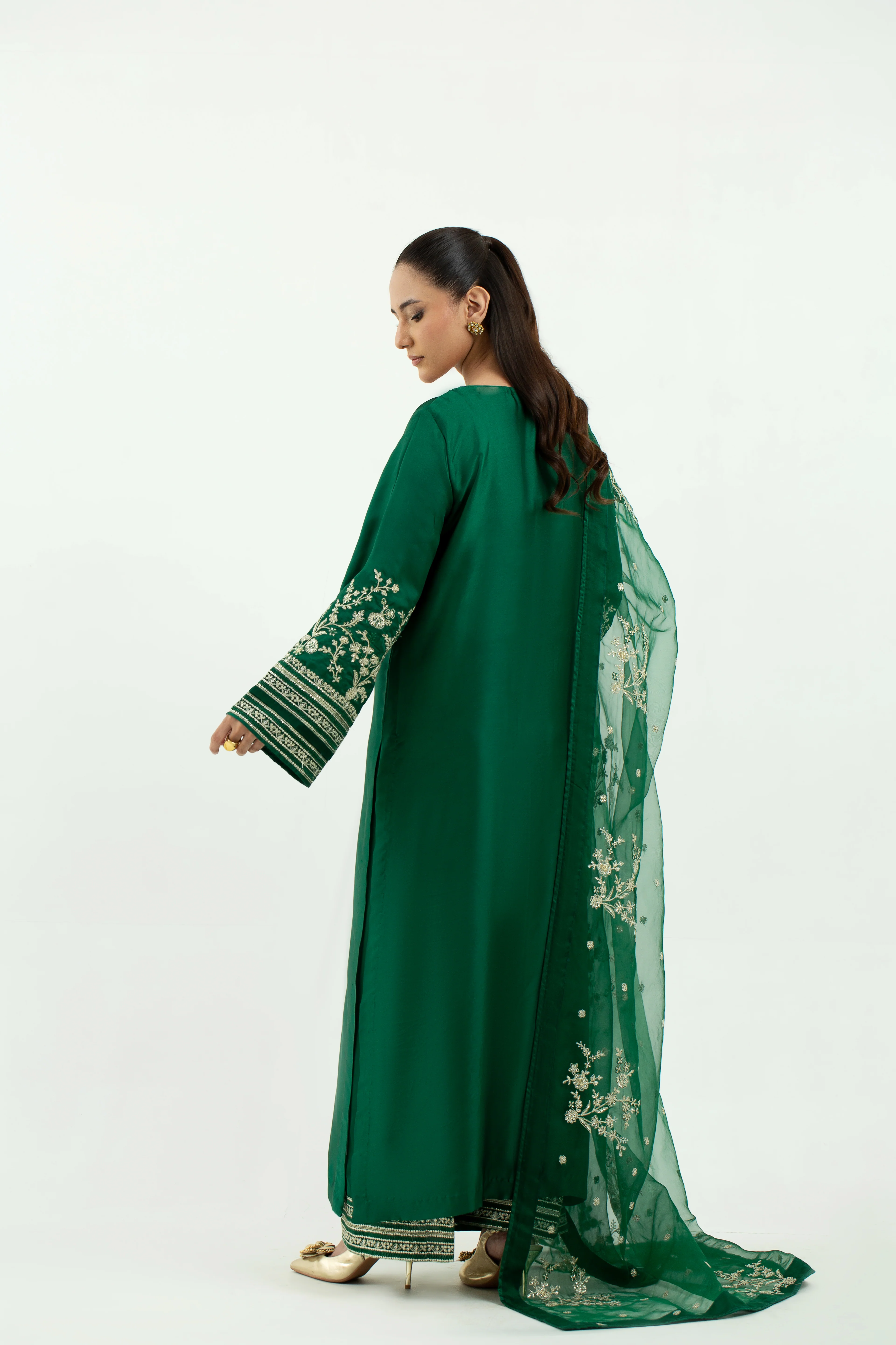 3 Piece - Premium Silk Suit LFP1135 - Image 5