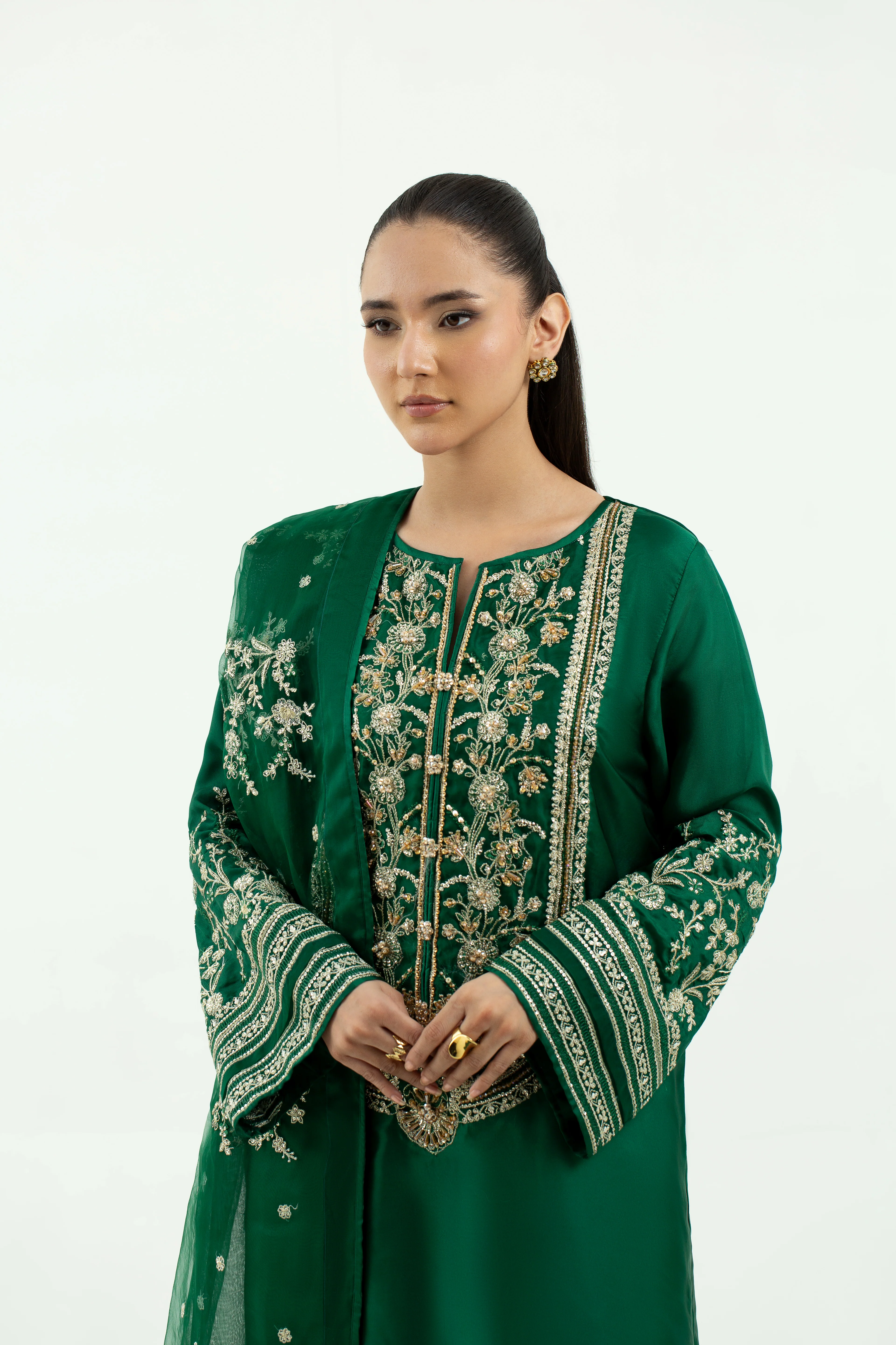 3 Piece - Premium Silk Suit LFP1135 - Image 6